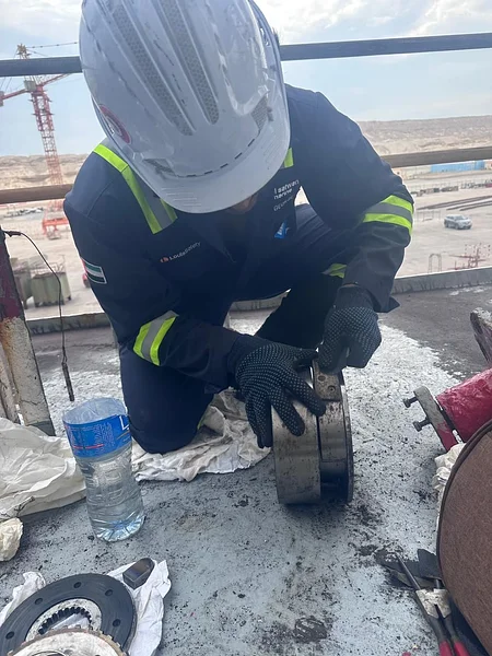 Five Yearly Inspection of Lifeboats @ Duqum Drydocks, Oman