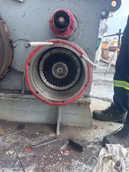 Five Yearly Inspection of Lifeboats @ Duqum Drydocks, Oman