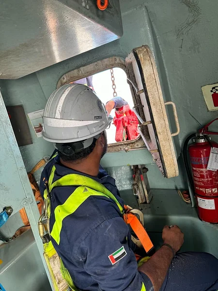 Annual Inspection of Lifeboats @ Saqr Port, RAK, UAE