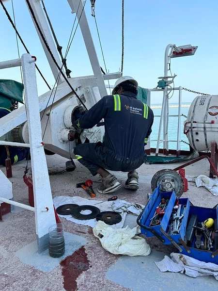 Annual Inspection of Lifeboats @ Saqr Port, RAK, UAE