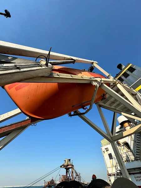 Annual Inspection of Lifeboats @ Bahrain