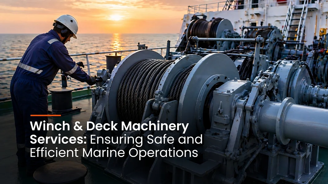 Winch & Deck Machinery Services for Reliable Marine Operations