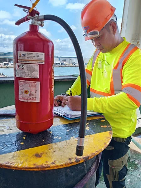 Annual Service of Fire Fighting Equipments – Bataan, Philippines