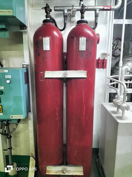 Completed FFE Inspection and Refilling at Tuban, Indonesia.