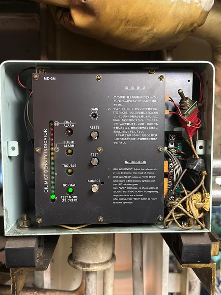 Oil Mist Detector (OMD) Testing & Certification Successfully Completed – Egypt