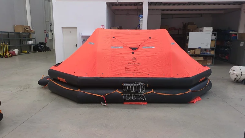 Your Safety, Our Commitment – Liferaft Inspection at Tarragona, Spain