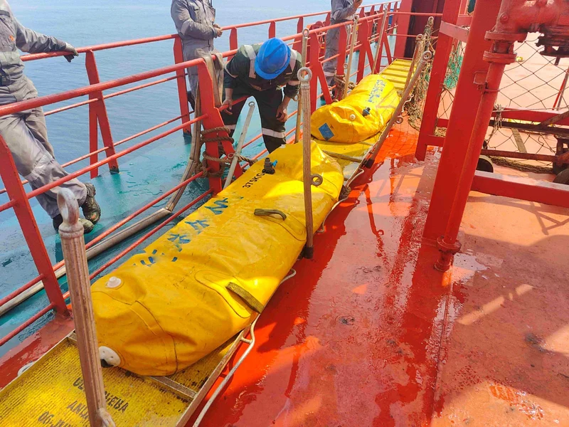 Accommodation Ladder & Commercial Crane Service Executed at Porto Romano, Albania