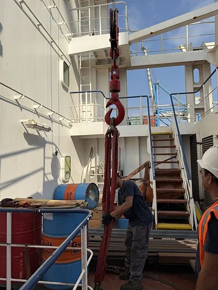 Power in Precision: Crane Load Testing at Malta Freeport