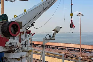 At Sohar Port, Oman, we carried out comprehensive inspection and servicing of lifeboats, rescue boats, and firefighting systems. in Sohar