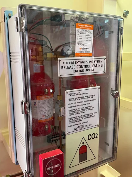 At Sohar Port, Oman, we carried out comprehensive inspection and servicing of lifeboats, rescue boats, and firefighting systems.