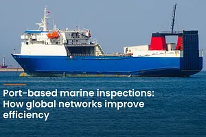 𝗣𝗼𝗿𝘁-𝗕𝗮𝘀𝗲𝗱 𝗠𝗮𝗿𝗶𝗻𝗲 𝗜𝗻𝘀𝗽𝗲𝗰𝘁𝗶𝗼𝗻𝘀: 𝗛𝗼𝘄 𝗚𝗹𝗼𝗯𝗮𝗹 𝗡𝗲𝘁𝘄𝗼𝗿𝗸𝘀 𝗜𝗺𝗽𝗿𝗼𝘃𝗲 𝗘𝗳𝗳𝗶𝗰𝗶𝗲𝗻𝗰𝘆