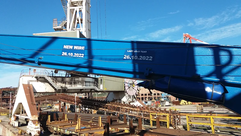 Rescue Boat Annual Inspection on 17/01/2025 in Piombino, Italy 🌍