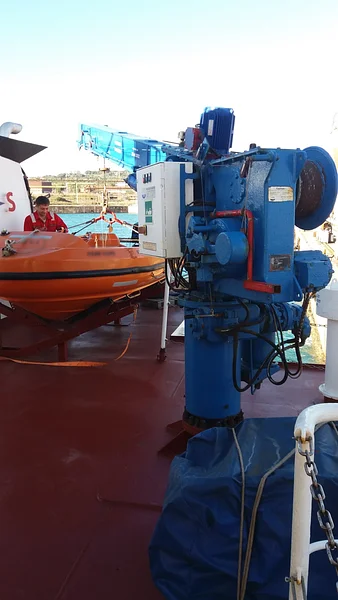 Rescue Boat Annual Inspection on 17/01/2025 in Piombino, Italy 🌍